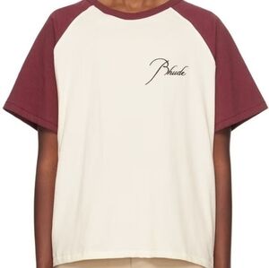 Rhude Relaxed Fit Crew Neck Top Size Small